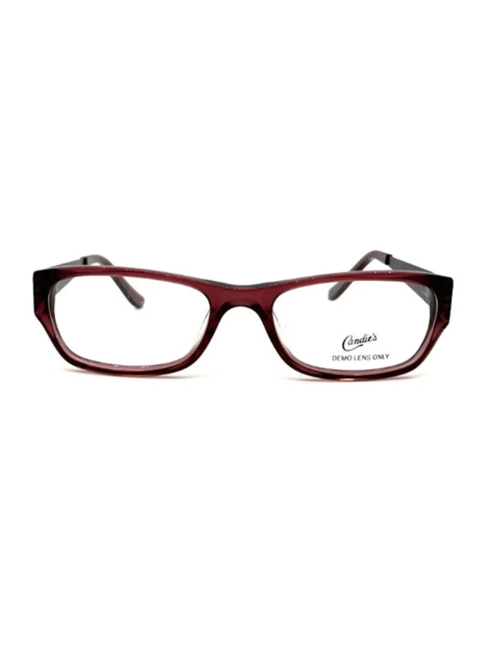 Candie's C Caitlin Bry Burgundy Square Authentic Eyeglass Frames 50-17-135